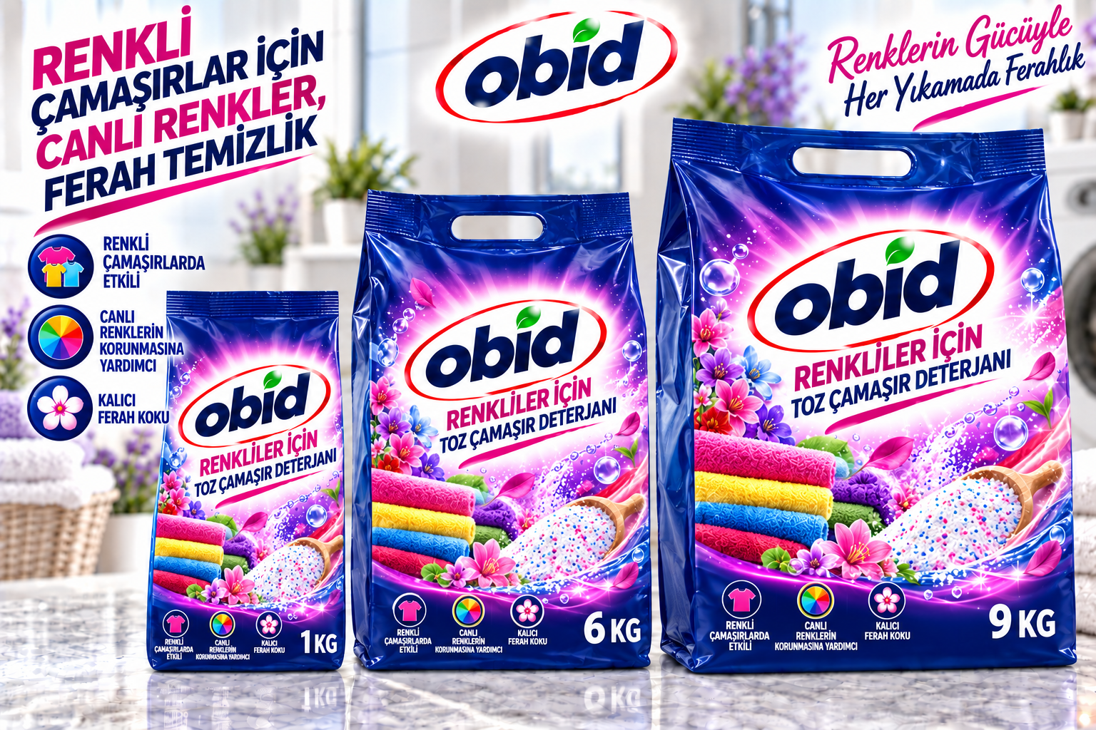 OBID Laundry Powder – Colors