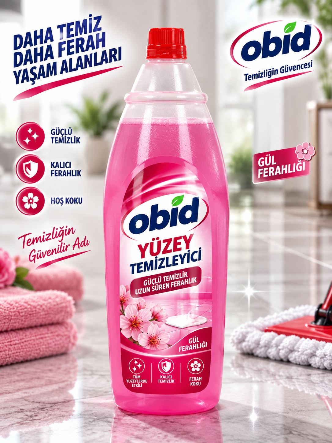 OBID Surface Cleaner – Rose